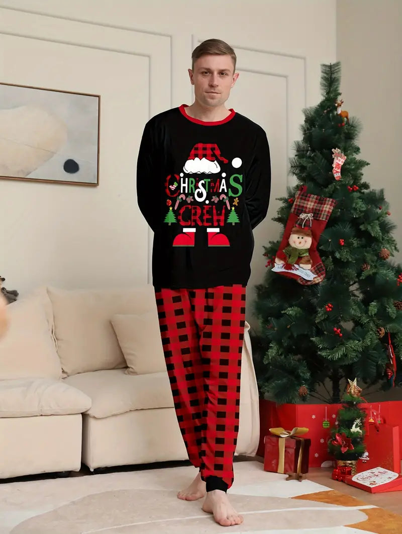 Mens Festive Christmas Pajama Sets