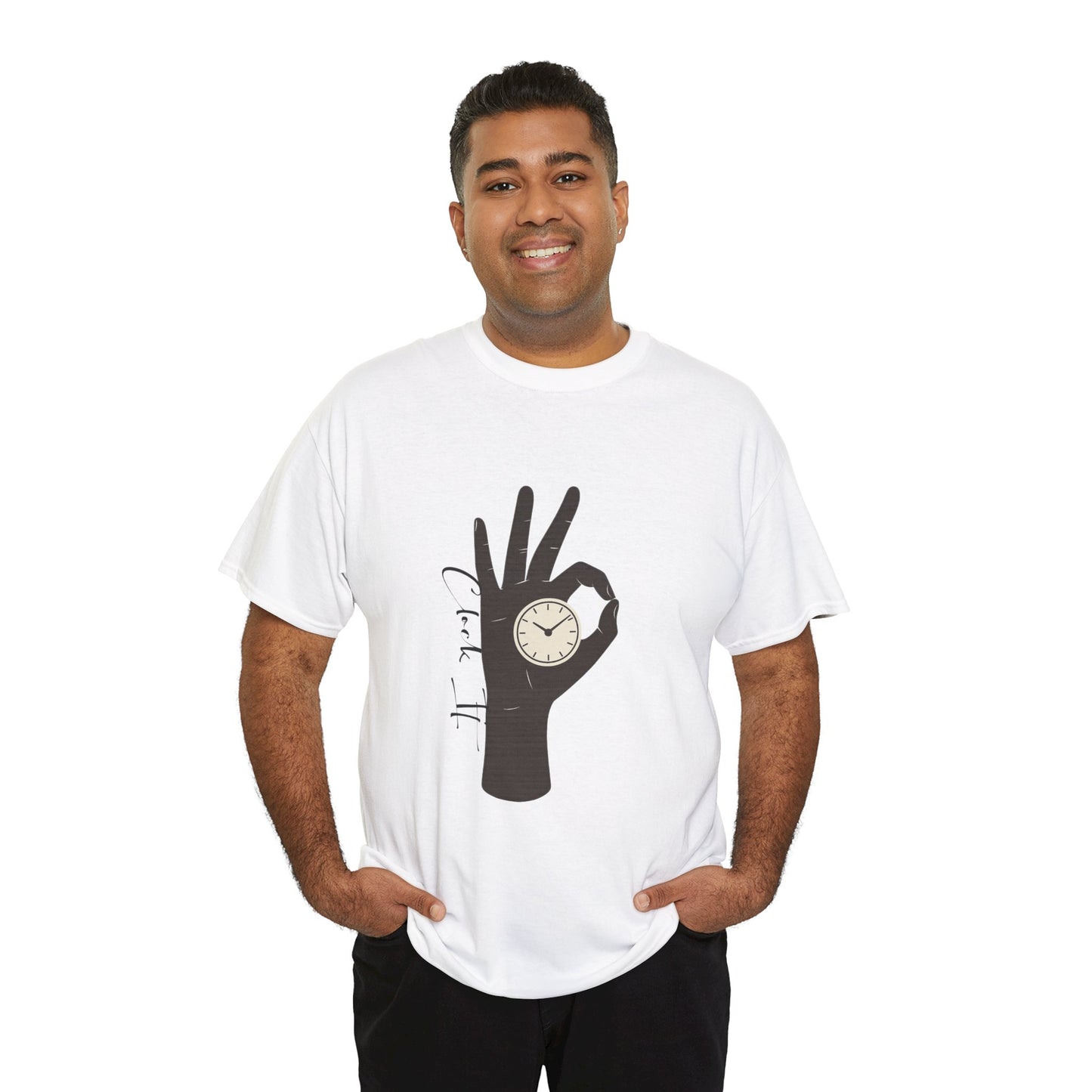 Unisex Heavy Cotton Tee, Casual Wear,  for Him/Her, Relaxed Fit, Soft Cotton Blend