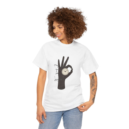 Unisex Heavy Cotton Tee, Casual Wear,  for Him/Her, Relaxed Fit, Soft Cotton Blend