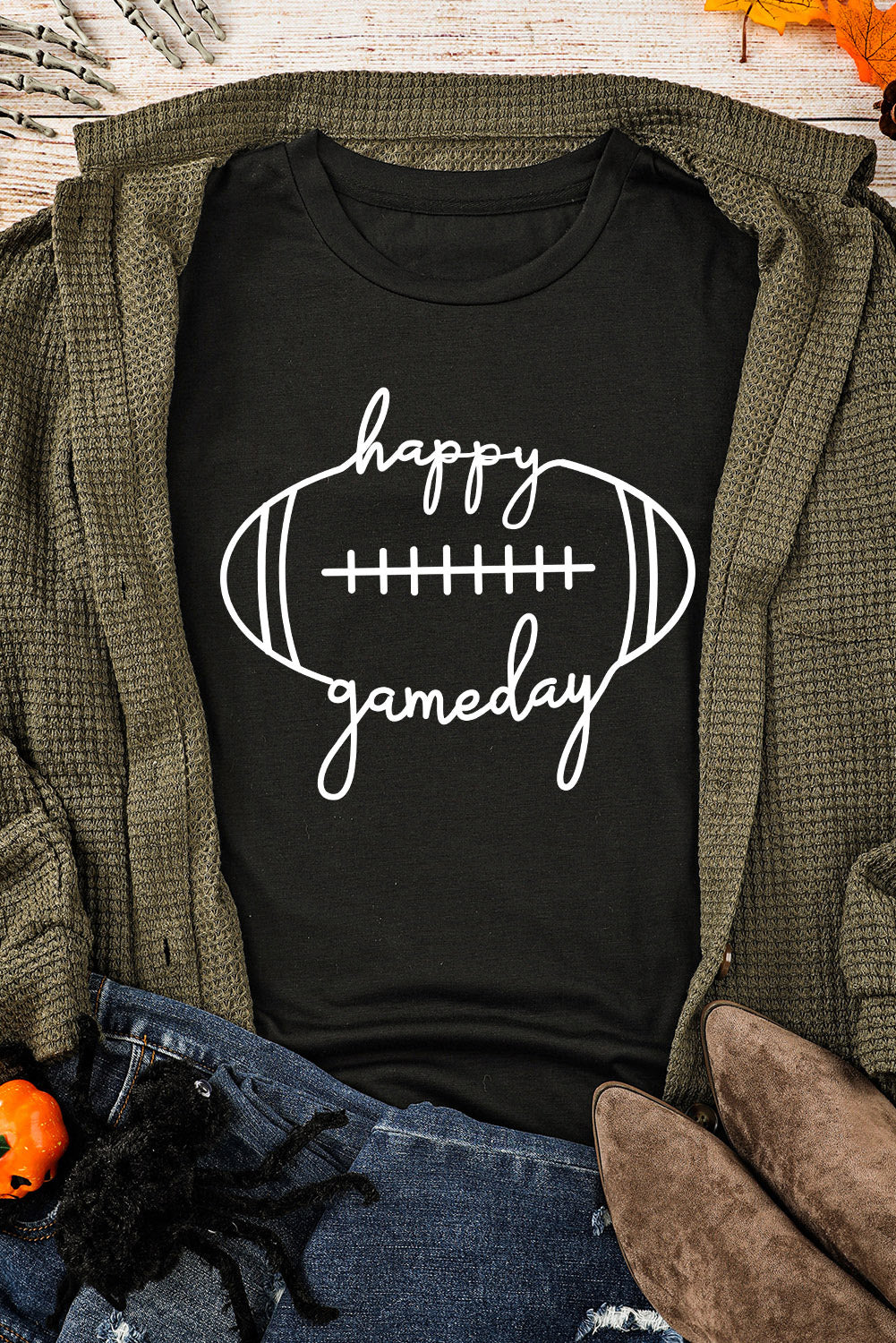 HAPPY GAMEDAY Graphic T-Shirt